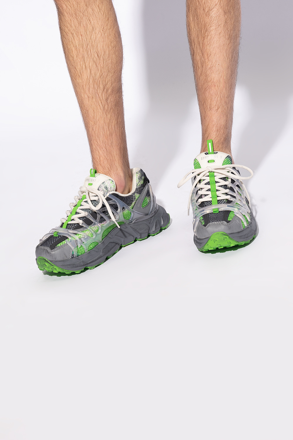 Grey 'Symbiont 2' sneakers 44 Label Group
